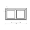 K14-345-02.R/ON59 2PLC. FRAME