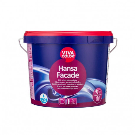 fassaadivärv HANSA FACADE 2,7L LA-alus