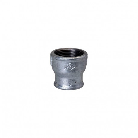 BRASS COUPLING 3/4X1/2 ZN V/V