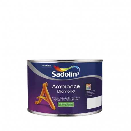 PAINT AMBIANCE DIAMOND mustvalge 0,5L värv