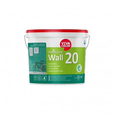 PAINT GREEN LINE WALL 20 A 2,7L