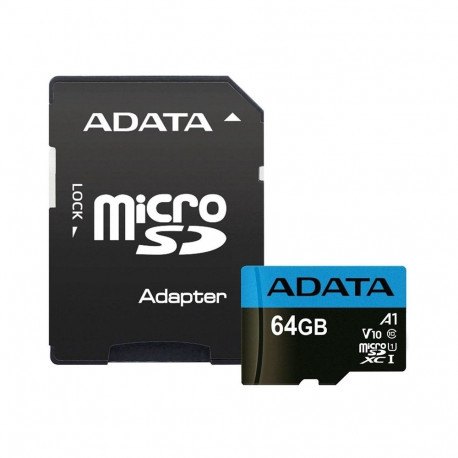 microSDXC kaart 64GB C10 Premier ADATA