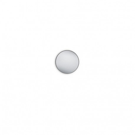 BRITTA MIRROR 80CM ROUND BLACK