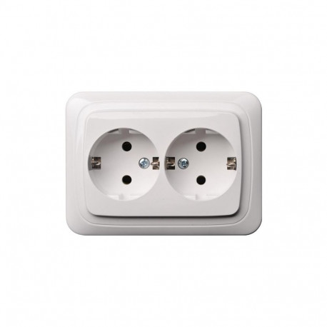 POWERP UND. ANODE BED 2PLUGS valge