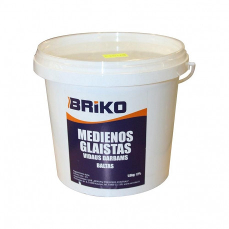 WOOD FILLER INTERIOR BRIKO WHITE 1.6KG