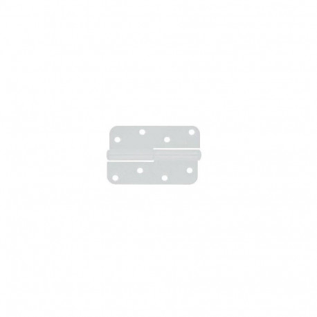 RIM HINGE 110 MM WHITE LEFT 6537K/2M