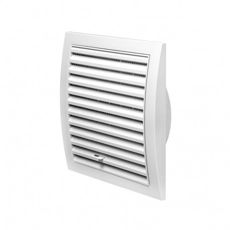 GRILLE ADJUSTABLE 190X190/D125, WHITE