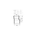 ADAPTER PP 75X50 HALL