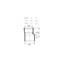 REDUCER INTERNAL D50/40 PP