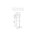 PIPE EXTERNAL D160 1.0M4.0MM