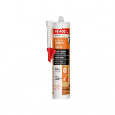 GAPS & CRACS ACRYLIC SEALANT WHTE 290ML