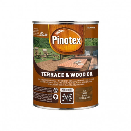 WOOD OIL PINOTEX WOOD OIL 1L TEAK