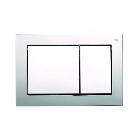 TECEBASE TOILET PUSH PLATE CHROME BRIGHT