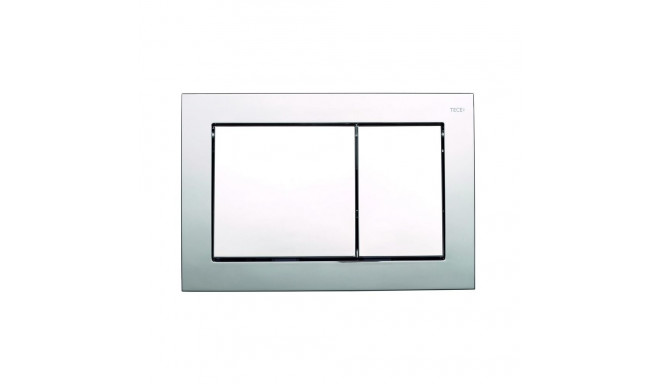 TECEBASE TOILET PUSH PLATE CHROME BRIGHT