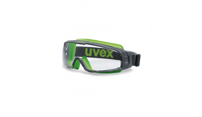 SAFETY GOGGLES UVEXU-SONIC CLEAR LEN