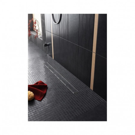 SHOWER CHANNEL SET TILE/GRATE 2IN1 800MM