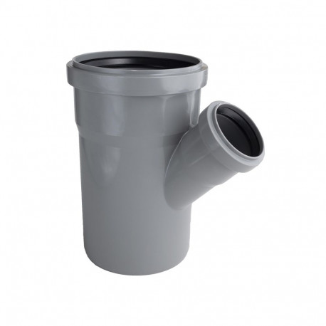 SOIL&WASTE BRANCH 110/50X45 GREY
