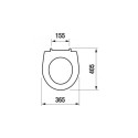TOILET COVER LYRA PLUS 93380
