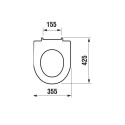 TOILET COVER LYRA PLUS 93381