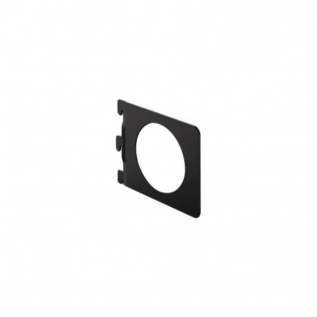 BOOK END F. WALL UPRIGHT 142X118MM BLACK
