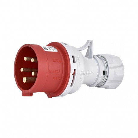 EV 3253 32A. 400V. 3P+N+PE. pistik