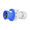 EV 1632 16A. 230V. 2P+PE KIŠTUKAS IP44