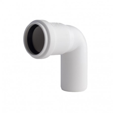 sisemine põlv D40x87° valge PP