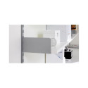 WALL UPRIGHT. DOUBLE SLOT 1.995 MM GREY