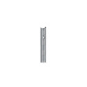 WALL UPRIGHT. DOUBLE SLOT 495 MM GREY