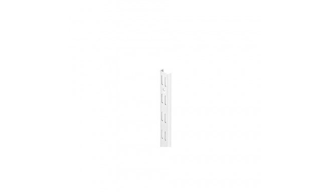 UPRIGHT WALL DOUBLE SLOT 495 MM WHITE