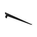 SINGLE BRACKET 300 MM BLACK