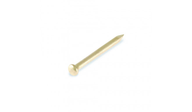 ROU.HEAD NAIL 1,8X20 BRASS/ 30GR