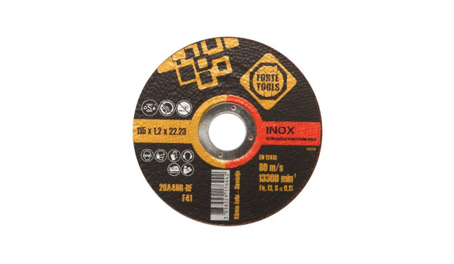 CUTTING BLADE 115X1,2X22,23 MMFORTE TOO