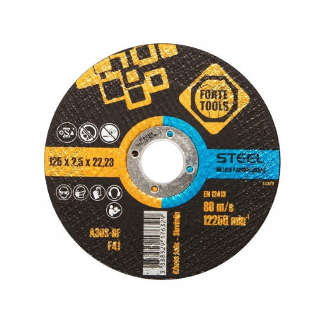 lõikeketas 125x2,5x22,23 mm FORTE TOO