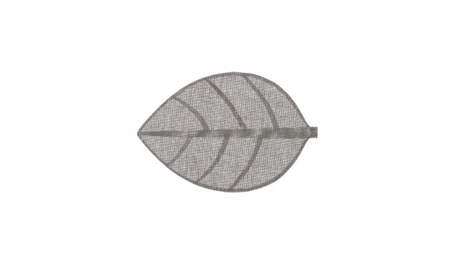 PLASEMENT LEAF 50X33CM GREY 118842F