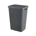 LAUNDRY HAMPER JUTE 58L DEEP SHADOW