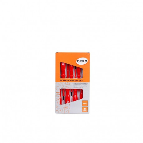 8 tk isoleeritud kruvikeerajate komplekt