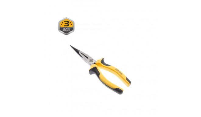 LONG NOSE PLIERS (IND02002-8, 200 MM)
