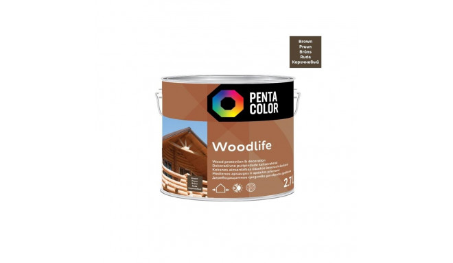 IMPREGNATOR WOODLIFE BROWN 2,7 L