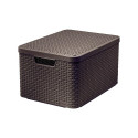 Curver hoiukast kaanega Rattan L