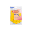 GLOVES SÖKE RUBBER M SIZE YELLOW