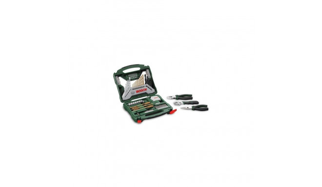 BOSCH 70- PCS X-LINE SET & PLIERS