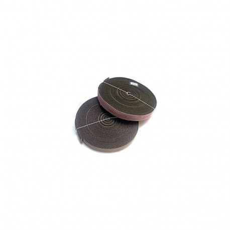 Kootud polüpropüleenrihm must 33mm