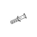 NYLON PLUG 12 X 60 MM