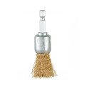 WIRE END BRUSH (BRASS COATED)