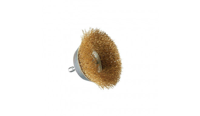 WIRE CUP BRUSH (BRASS COATED)