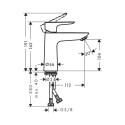 BASIN MIXER TALIS E110 71712670