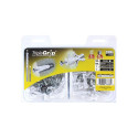 ANCHOR DRYW TRIPLE 4X29 PLAST WH 100 PCS
