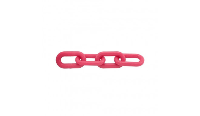 plastikust dekoratiivne kett 8 mm punane