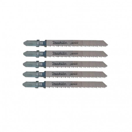 JIG SAWBLADE 65MM B19 HARD 5 PCS MAKITA